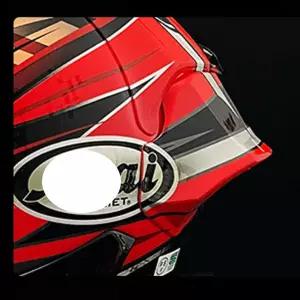 07 나카노 HAGA 츠바사용 모터사이클 ARAI Corsair X RX7X RR5 VZRam GP5 라디칼 레드 XL(662CM) 용 리어