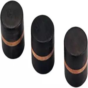 JDMoon 3pcs 로즈우드 일렉트릭 베이스 기타 컨트롤 노브 또는 비치 피니시 효과 페달 아마플리파이어 볼륨