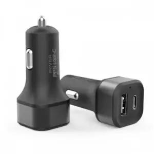 아이리버 48W PD 차량용 고속충전기 블랙 IHA-CPD48W / 2PORT/CtoC케이블포함 / 151645