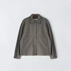 [하프클럽/앤클라인]스탠카라 스냅 자켓 S4FW03