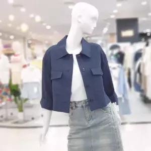 [ab.f.z]abfz sh06 소프트  크롭자켓 데일리룩 SLBQA2J02E (49478118)