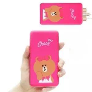 소모품공구 슬림 배터리 라인프렌즈 초코 보조배터리 10000Mah