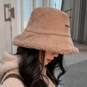 겨울모자 버킷 방한모 털모자