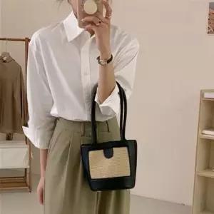 클래식 루즈핏 베이직 셔츠 데일리 오피스 캐주얼룩