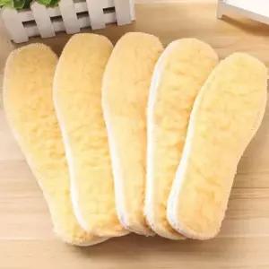 겨울신발깔창 인조 양털깔창 방한 겨울 보온 털 신발 운동화 깔창