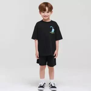 [팬콧키즈] 조이풀 팜모스 상하복(BLACK)