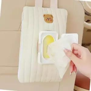 스트랩 티슈 외출 정리백 케이스 파우치 다용도 물티슈 휴대용