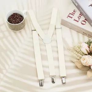 남자멜빵 여자멜빵 멜빵 아이보리 컬러 성인용 oUv2+1iSP