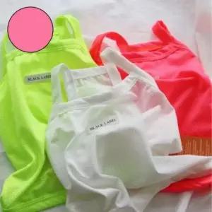 [반려] 네온핑크 1P 티셔츠 나시티 강아지 여름 메쉬 2XL