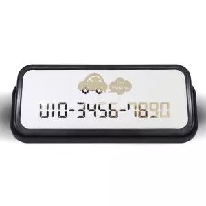 가죽대시보드 주차번호판 Zny7+9vRG