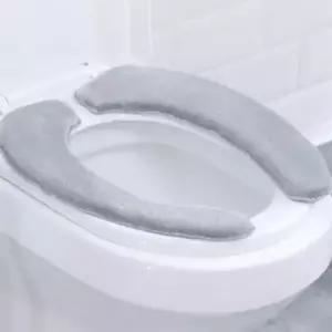 빨아쓰는 따뜻한 극세사변기시트 붙이는 커버 탈부착 겨울