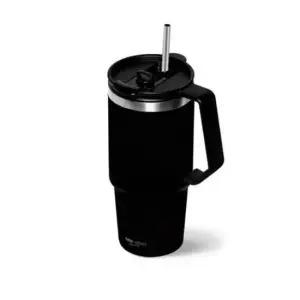 머그컵 네오홈즈 손잡이 텀블러 스텐 보온병 보틀 블랙 750ml