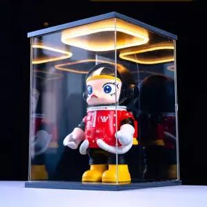 led 대형아크릴장식장 조명 수납장 다이캐스트 투명 쇼케이스 모형 피규어장식장