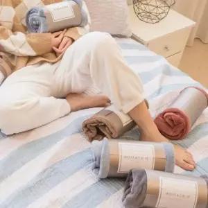 [하프클럽/]겨울용 극세사 수면 홈바지 남녀공용 파자마 잠옷 밍크 소재