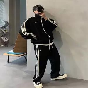[하프클럽/]남성 2컬러 트랙집업 라인 트랙팬츠 트레이닝세트