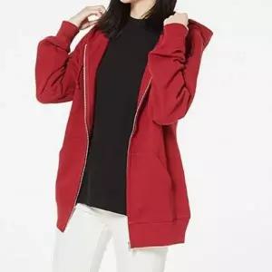[하프클럽/]무지 남성 여성 후드 집업 긴팔 티셔츠 커플 후드 집업점퍼