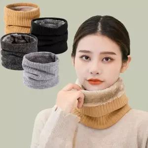 [하프클럽/]겨울용 니트 안감털 방한 목토시 넥워머 워머