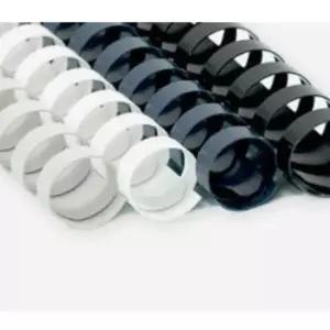 [문구/오피스] 제본용 스프링 링 바인더 정리 서류 플라스틱 문서 50개입 38mm 소모품 대용량