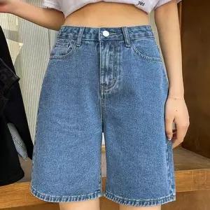 [하프클럽/]여성 여름 밴딩 데님 반바지 일자핏 트레이닝 팬츠 간절기 데일