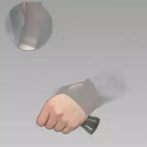 헬스 벨크로 손목보호대 엄지 손가락 손목아대 스트랩