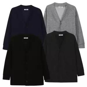 [모로엠] 남성 캐주얼 브이넥 롱 가디건 5C-CA-Q123