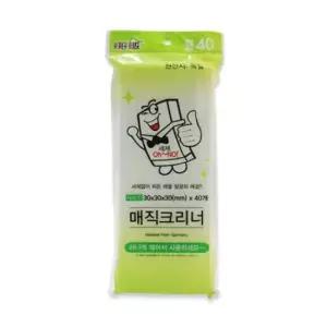 세탁 SE 커팅 매직 크리너 40PCS 10개