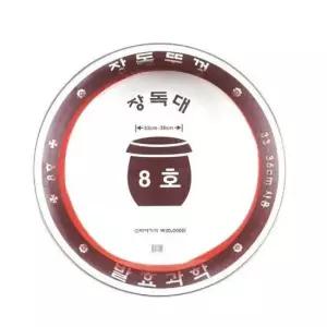 장뚜껑 유리 항아리 장독대 덮개 장뚜껑-8호 (약33-36cm)