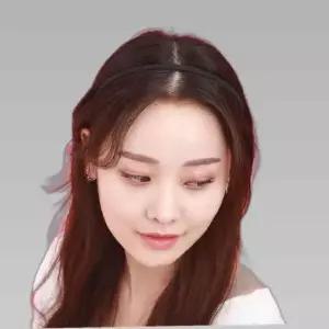 무광 꼬임 컬러 머리띠