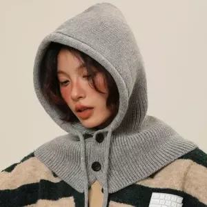 방한모 니트 워머 후드 모자 바라클라바 겨울 넥 도로시 방한