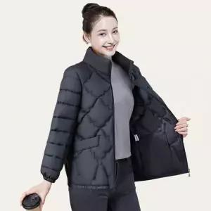 [하프클럽/]여성 하프 누빔 숏패딩 경량 간절기 점퍼 데일리 아우터