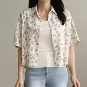 써니11 linen 보타닉 셔츠