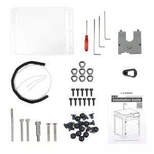 플래시포지 어드벤처 5M 3D 프린터 인클로저 키트 DIY 디자인 소음 감소 안전성 및 악취 차단 ASA PC와