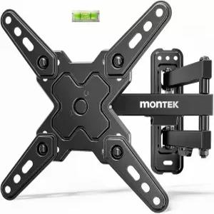 대부분의 13-43인치 LED LCD 평면 TV 및 모니터를 위한 montTEK 풀 모션 월 마운트 브래킷 관절형 암이