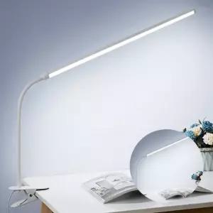 LED 집게 스탠드 78cm 화이트 독서등 USB스탠드 접이식스탠드조명