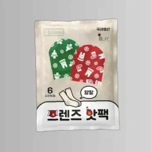 핫팩 프렌즈 양말 발 50g 10EA 봉