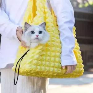 폼폼 고양이 가방 반려동물가방 애견이동가방