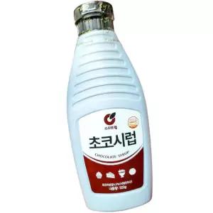 스위트웰 초코 시럽 500g 16개 토핑시럽 카페용시럽 음료시럽