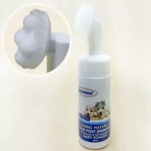 반려견 간편 거품 발샴푸 베이비파우더향 150ml 1p TYw3+3YJv