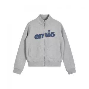 EMIS (W) LETTERING 레터링 logo 로고 SWEAT ZIP-UP 집업 짚업-MELANGE 멜란지 GRAY m1037_1662997