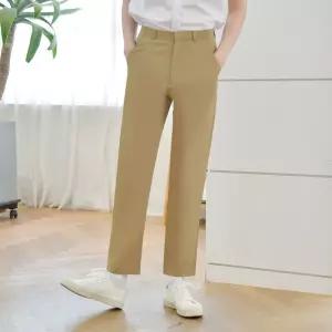 교복몰 (빅사이즈)(하복)스판 베이지 교복 바지(남자) FZi9+4dgI
