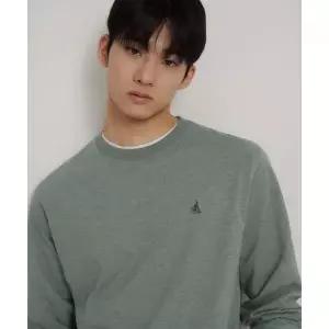 매장정품 BEANPOLE 빈폴 MEN 기본 긴소매 티셔츠 - 카키 BC6341C66H 1541700