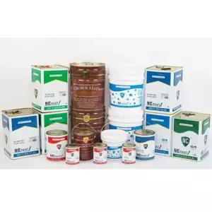 (14칼라)국산 자연건조 에나멜 페인트 1L 철재 목재용 VDa4+3BLc