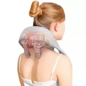 무선 온열 어깨 어깨마사지기 롤러 착한 사지기 기능 온열기능 목어깨 충전식 드림시리즈어깨목마사지 자중지압마사지 오렌지