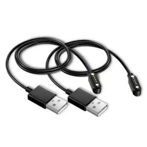 2팩 PLAUD 노트와 호환되는 충전기 245460 충전기 911RB 케이블 0 6m 4pin 공대 USB 라인 길이 0 6m