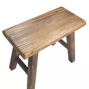 나무벤치 원목 야외 식당 엔틱 스툴 의자 벤치의자 긴 공원 빈티지 A. 50cm