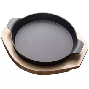 스테이크 플레이트 황소 레스토랑 주철 도마 예쁜 철판구이 A. 15.5cm 바이노럴 디스크