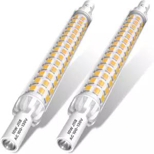 본럭스 R7S J118 LED 전구 118mm 10W T3 J 타입 선형 더블 엔드 투광 비디밍 가능한 플로어 램프 작업 조명용 따뜻한 흰색 10W 118mm Warm White