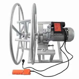 전동 와이어 로프 전기 윈치 콘(베이스 220v 케이 A. 220V 텔레스코픽 휠 .2kW