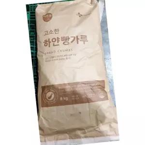 이츠웰 건식 빵 가루 8kg 업소용 튀김 재료 식당 사장님