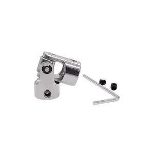 나사 결합기가 있는 짐벌 샤프트 커플링 범용 조인트 모터 커넥터 보트 금속 카단 1Pcs 5mm~5mm